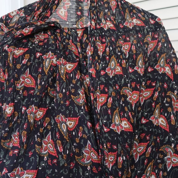 BEAUTIFUL INDIAN COTTON PAISLEY SCARF - Picture 2 of 3